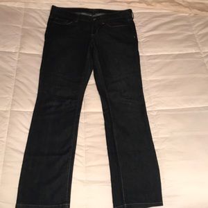 Banana Republic petite dark wash jeans